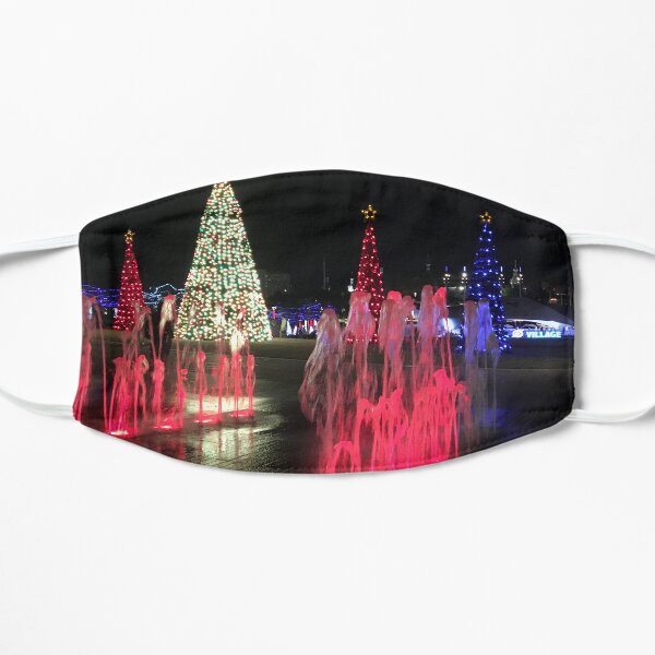 Christmas in the City Flat Mask