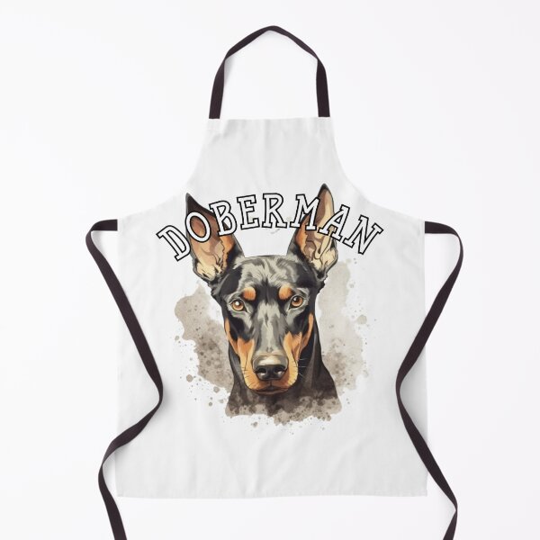 Item preview, natural ear Doberman designed and sold by Tee Studio.