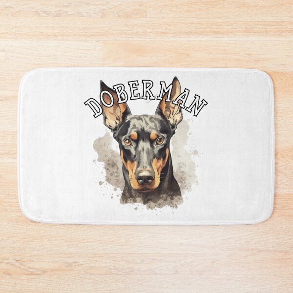 Item preview, natural ear Doberman designed and sold by Tee Studio.