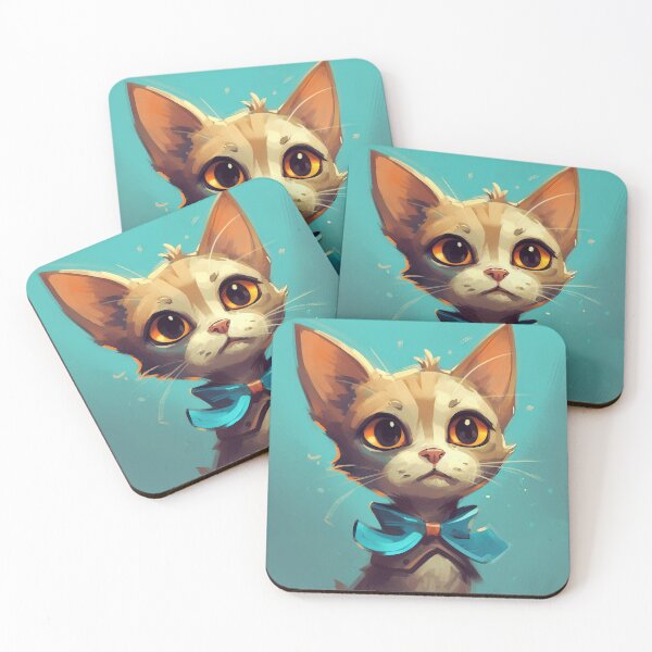 Item preview, Intelligent Cat Wearing A Bow designed and sold by LynnePham.