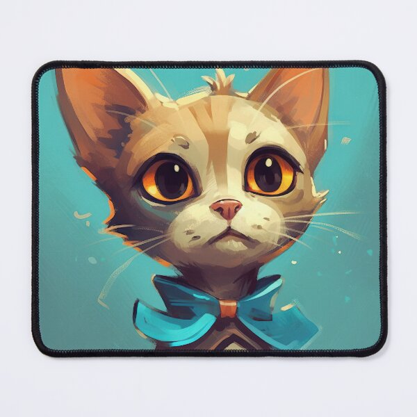 Item preview, Intelligent Cat Wearing A Bow designed and sold by LynnePham.