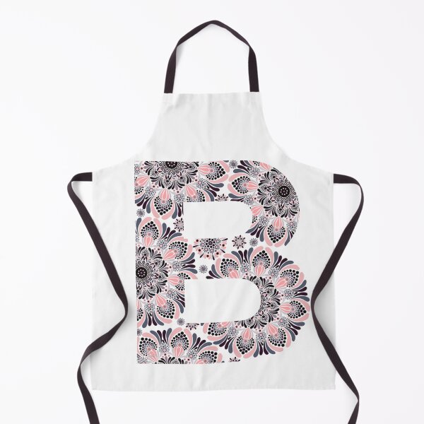 Item preview, Dark Mandala Letter Capital B grey designed and sold by Shaseldine.