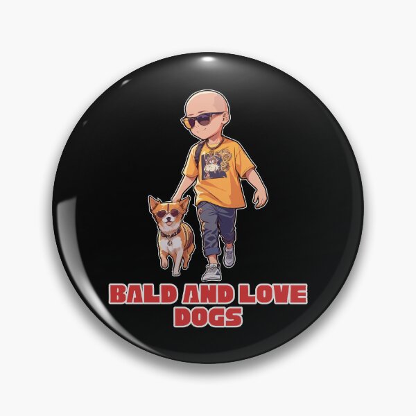 Item preview, Bald and Love Dogs Hoodie designed and sold by ThreadmyCanvas.