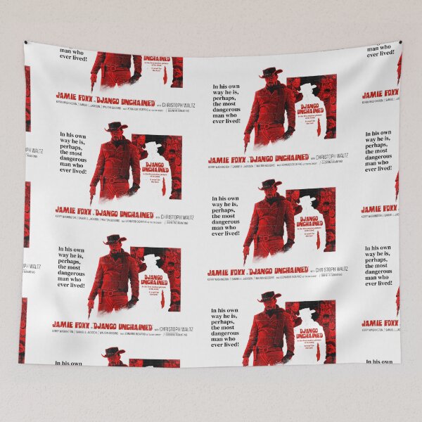 Item preview, Django Unchained (2012) retro poster design designed and sold by jackbooks.