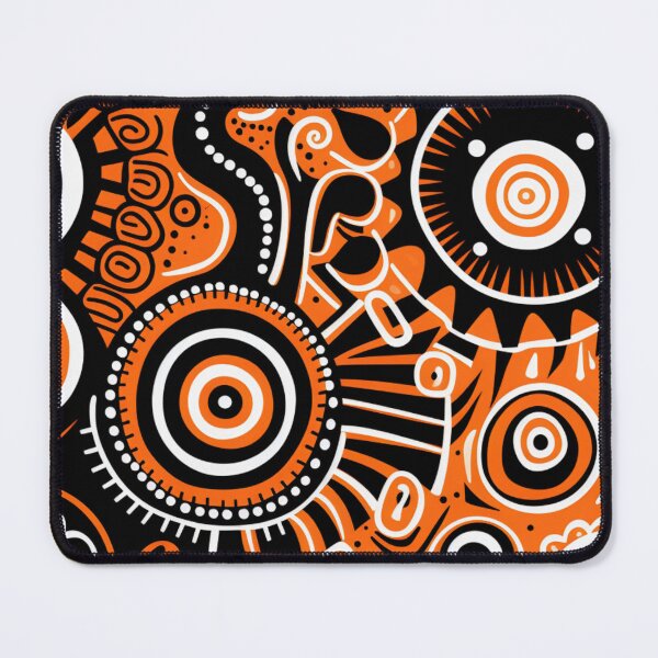 Item preview, Indigenous inspired design in orange and black designed and sold by liana campbell.