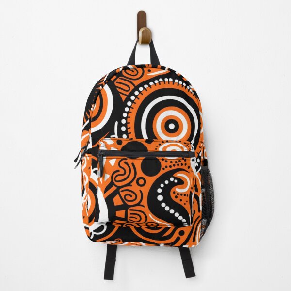 Item preview, Indigenous inspired design in orange and black designed and sold by liana campbell.