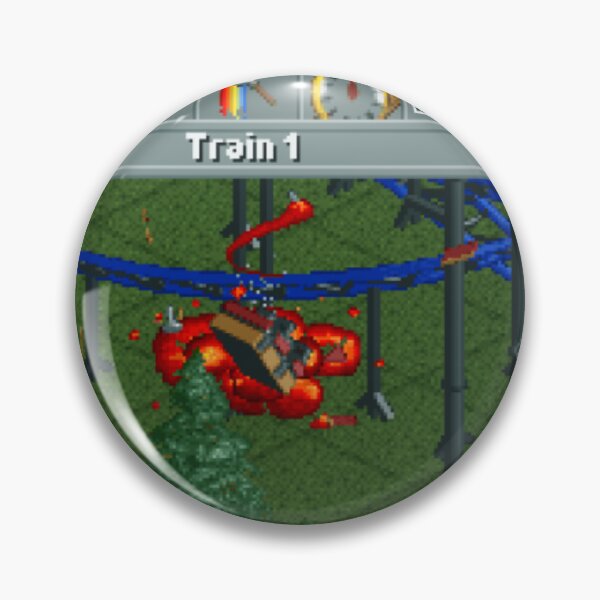 Item preview, RollerCoaster Tycoon Nostalgia - Reliving Classic Amusement Park Adventures designed and sold by Brownpants.