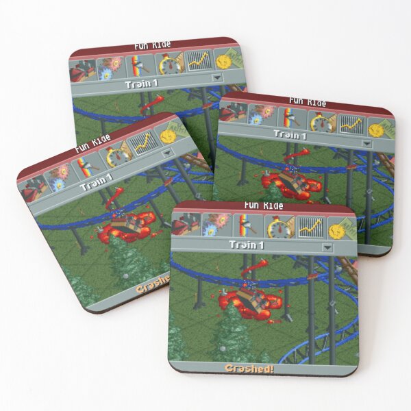 Item preview, RollerCoaster Tycoon Nostalgia - Reliving Classic Amusement Park Adventures designed and sold by Brownpants.