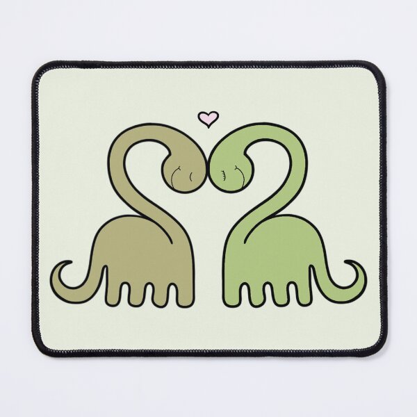 Item preview, LOVEY DINOS: Diplodocus heart cuddle (with heart) designed and sold by EmiliaMoscovich.