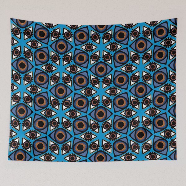 Item preview, Evil eye_ Hundreds of eyes protected designed and sold by MikoMiko-kokoro.