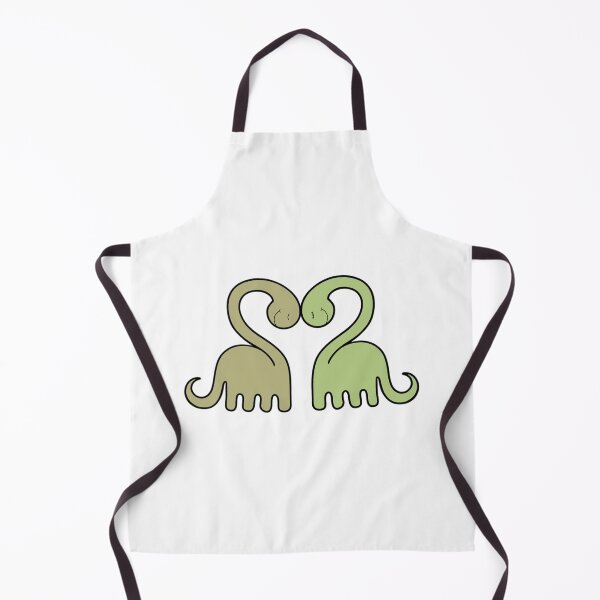 Item preview, LOVEY DINOS: Diplodocus heart cuddle designed and sold by EmiliaMoscovich.