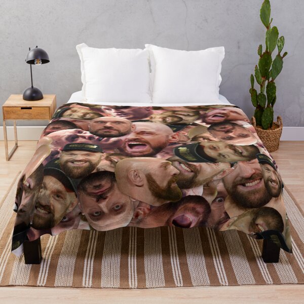 Item preview, Tyson Fury - Boxing face pattern designed and sold by ManOfManyFaces.