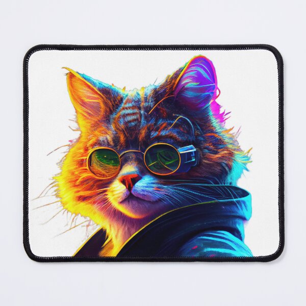 Item preview, S1-004-2 Cyber Beasts Series: Cyberpunk Cat - Part 2 designed and sold by Apainterio.