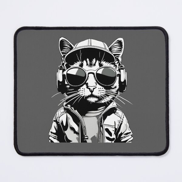Aperçu de l'œuvre Chat confiant de la pop star créée et vendue par tinytwist.