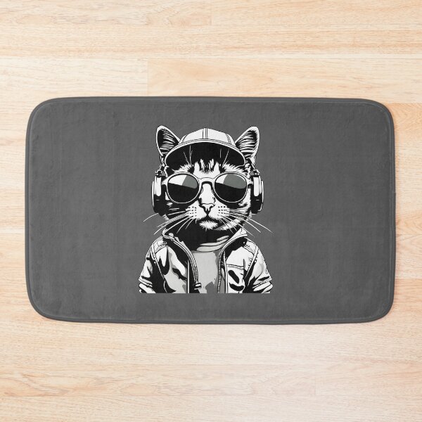 Item preview, Pop Star Confident Cat designed and sold by tinytwist.