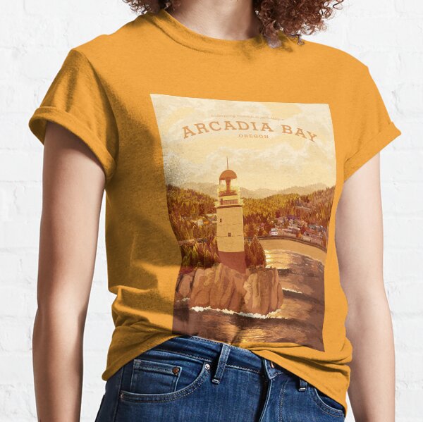Life is Strange - Arcadia Bay Travel Poster (Sunset) Classic T-Shirt