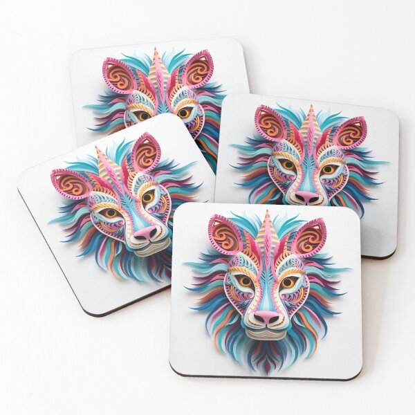 Artikelvorschau, Alebrije, Papierquilling, Löwe entworfen und verkauft von Imaginarium888.