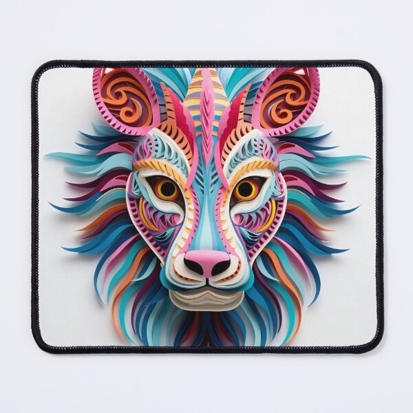 Item preview, Alebrije, paper quilling, Lion designed and sold by Imaginarium888.