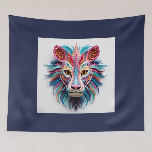 Item preview, Alebrije, paper quilling, Lion designed and sold by Imaginarium888.