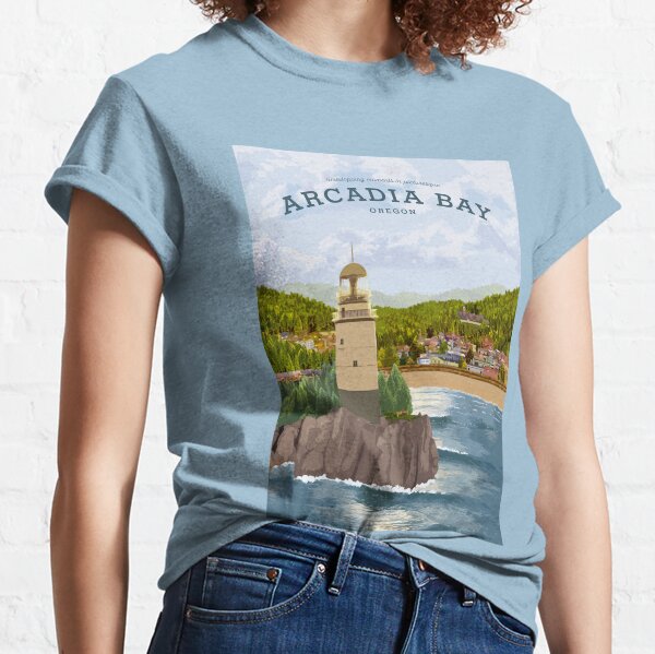Das Leben ist seltsam - Arcadia Bay Travel Poster (Tag) Classic T-Shirt