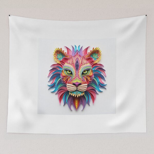Item preview, Alebrije, paper quilling, Lion designed and sold by Imaginarium888.