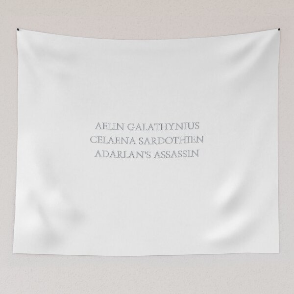 Item preview, aelin galathynius, celaena sardothien, adarlan's assassin designed and sold by lohtus.