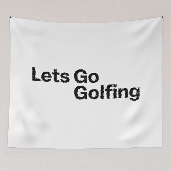 Item preview, Lets Go Golfing - Scribble Design designed and sold by SimByNature.