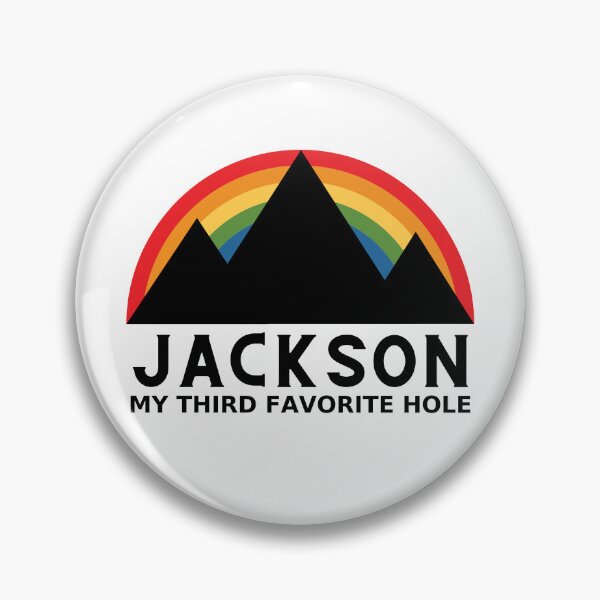 Artikelvorschau, Jackson Hole Mountains Rainbow Mein drittes Lieblingsloch Wyoming lustig entworfen und verkauft von MyThirdFavorite.