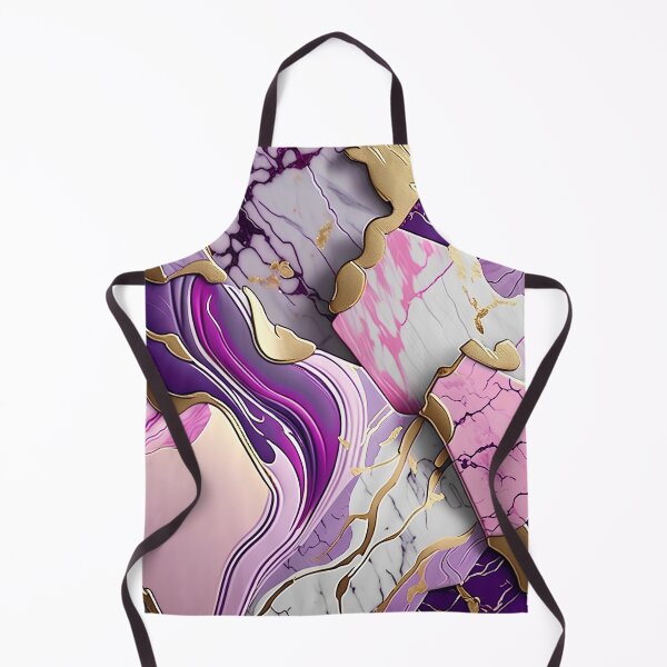 Item preview, Pink, Purple & White Swirled in Gold Accents #2 designed and sold by BirdsnStuff.
