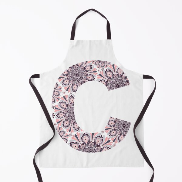 Item preview, Dark Mandala Letter Capital C Grey designed and sold by Shaseldine.