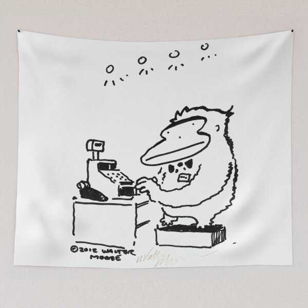 Item preview, Ape Cashier designed and sold by Walter Moore.