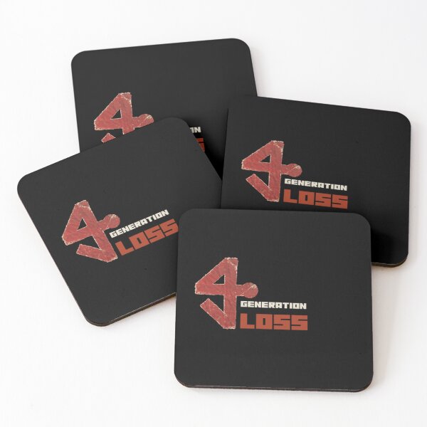Item preview, Generation loss logo Sticker designed and sold by Rodayna Elnaggar.