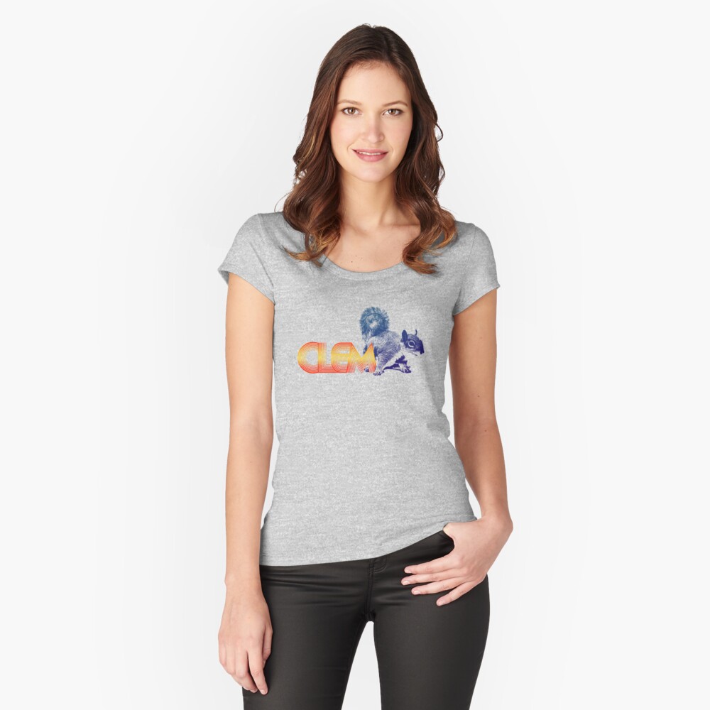 Item preview, Fitted Scoop T-Shirt designed and sold by MichaelClem.