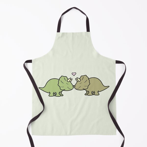 Item preview, LOVEY DINOS: cute cuddly Triceratops love (with heart) designed and sold by EmiliaMoscovich.