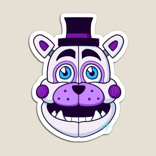 Fnaf funtime freddy Anime art Magnet for Sale by DvaMainArt