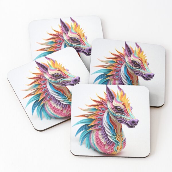 Artikelvorschau, Alebrije, Papierquilling, Pferd entworfen und verkauft von Imaginarium888.