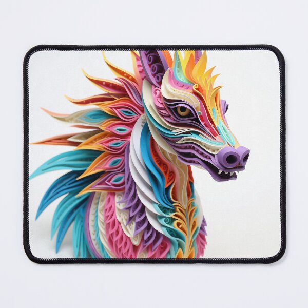 Item preview, Alebrije, paper quilling, Horse designed and sold by Imaginarium888.
