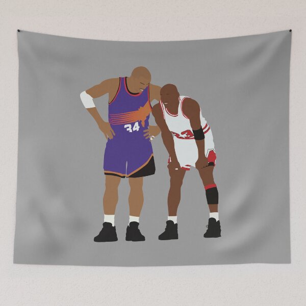 Item preview, M. Jordan 23 vs C. Barkley 34 NBA Finals designed and sold by Jackshun.