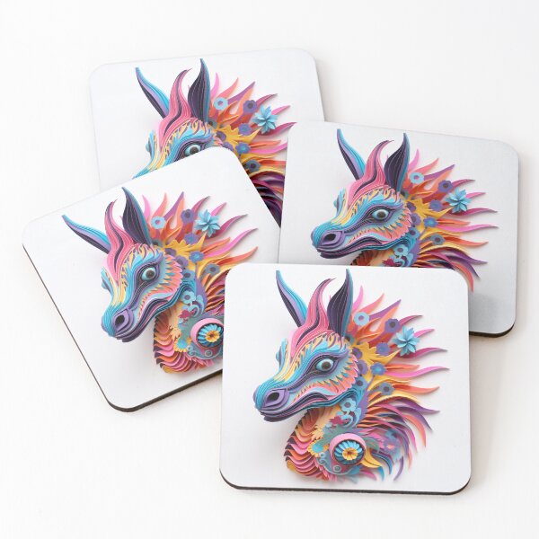 Item preview, Alebrije, paper quilling, horse designed and sold by Imaginarium888.