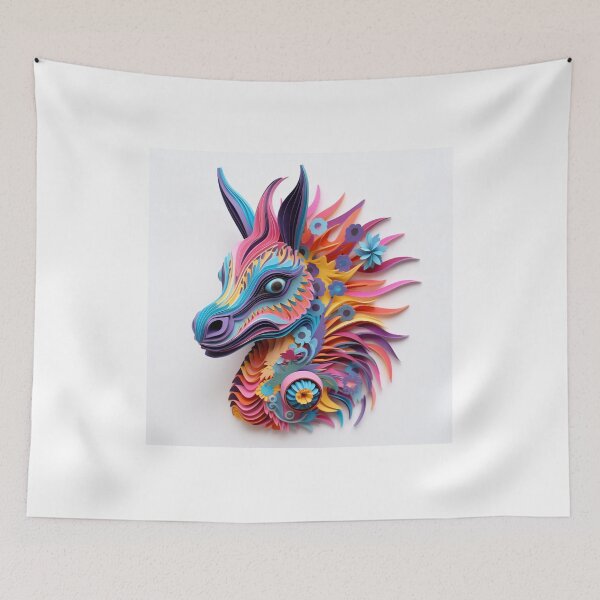 Item preview, Alebrije, paper quilling, horse designed and sold by Imaginarium888.