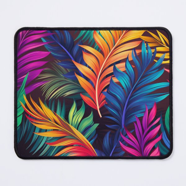 Item preview, Beauty colourful palms pattern designed and sold by SmileshareShop.