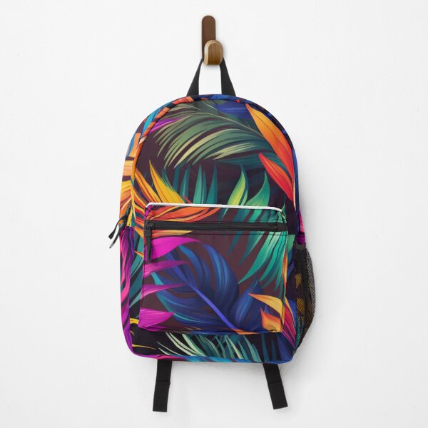 Item preview, Beauty colourful palms pattern designed and sold by SmileshareShop.