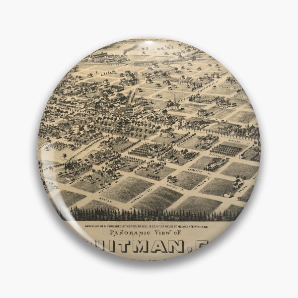 Item preview, Quitman, Georgia (1885) designed and sold by allhistory.