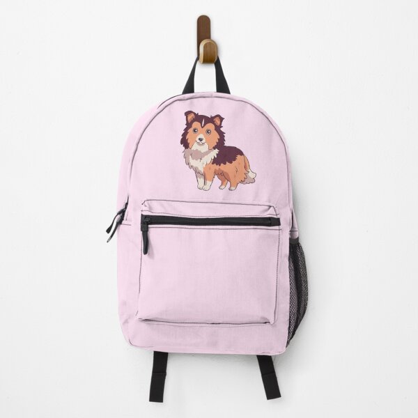 Item preview, Cute shetland sheepdog kawaii illustration designed and sold by Yaragold.