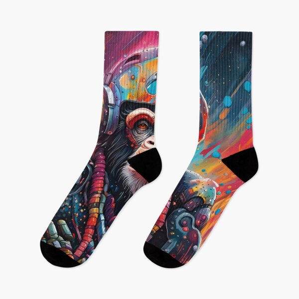 Item preview, Space DJ Techno ChimPanZ designed and sold by timtopping.