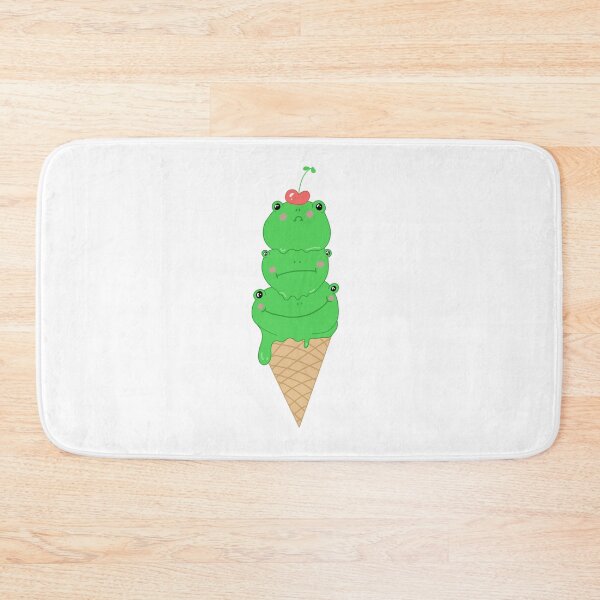 Item preview, Frog Ice Cream Scoops - Sticker - T shirt designed and sold by BuzzGeeArt.