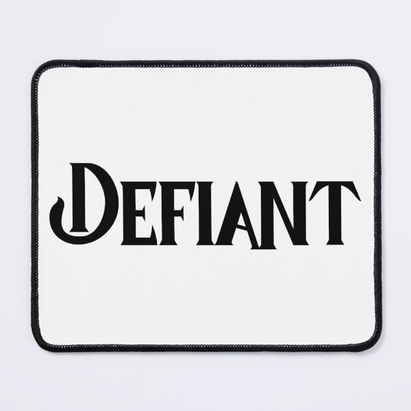 Item preview, Defiant - Minimalistic, Statement, Typography, Rebellious designed and sold by Quirkdom.
