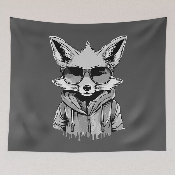 Item preview, Confident fox designed and sold by tinytwist.