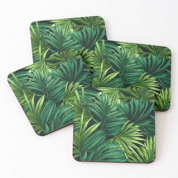 Item preview, Beauty green palms pattern  designed and sold by SmileshareShop.