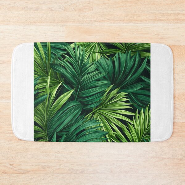 Item preview, Beauty green palms pattern  designed and sold by SmileshareShop.